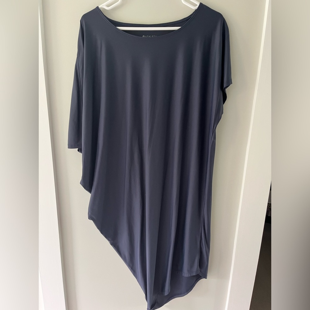 Athleta Navy Blue Midi Dress Size Small